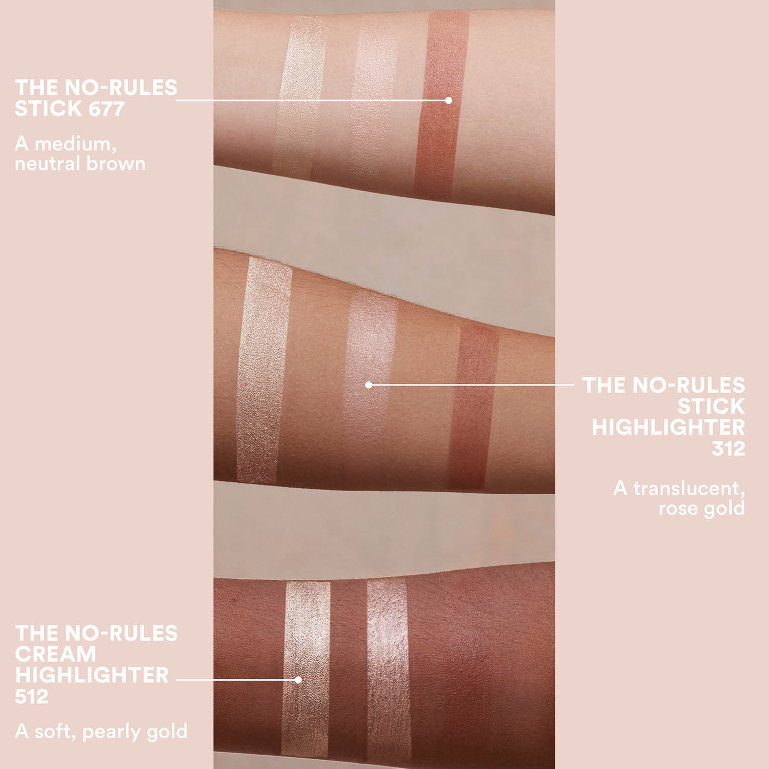 THE NO-RULES STICK HIGHLIGHTER (BARRA MULTI-USOS CON ACABADO LUMINOSO)